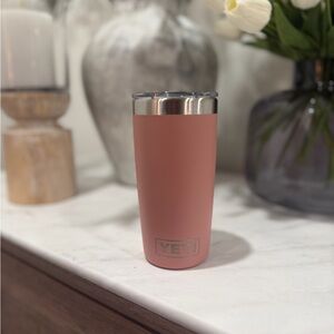 YETI Sandstone Mauve Pink 10oz Tumbler with Magslider Lid - hard to find!
